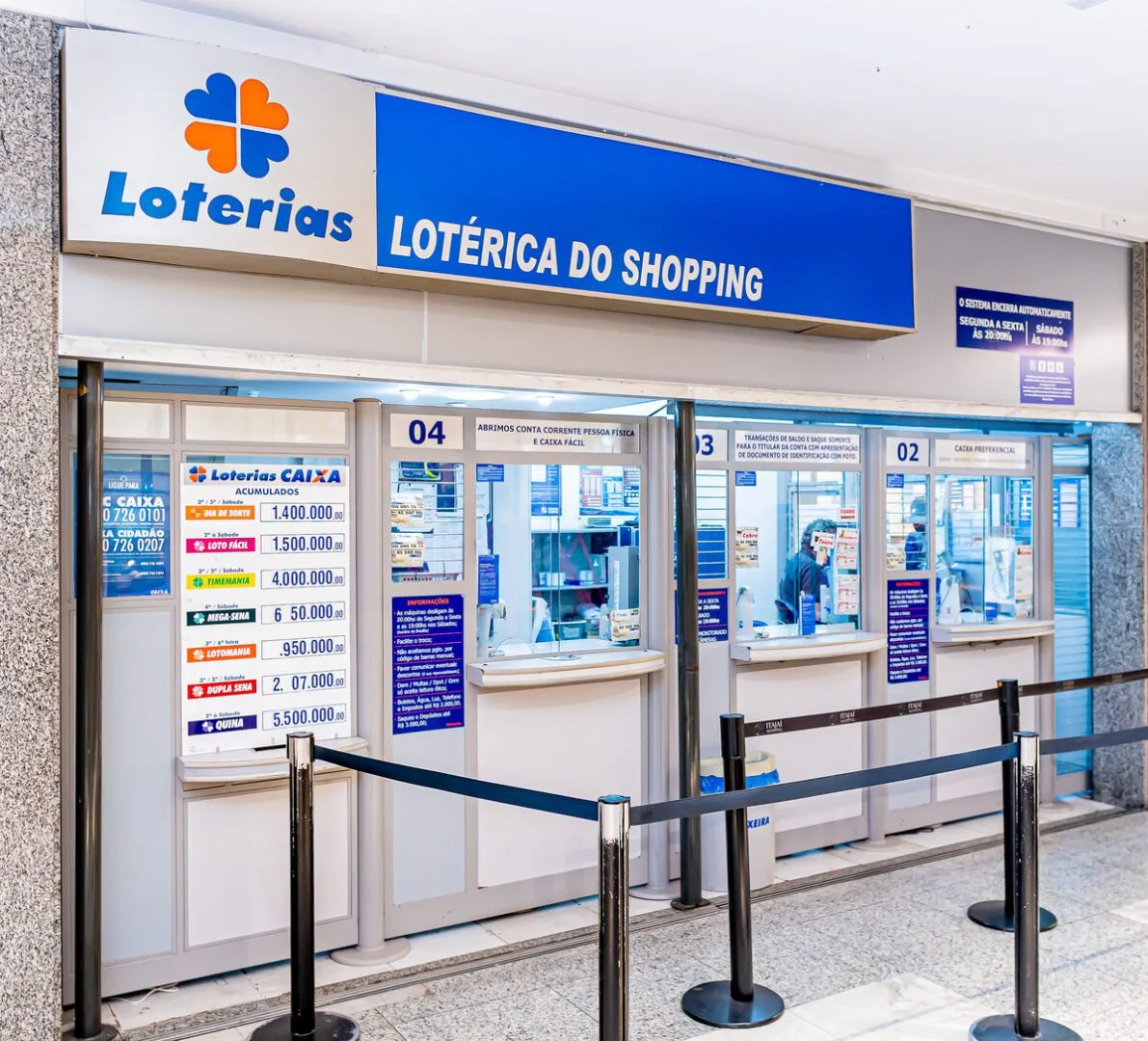 loterica itajai shopping 2